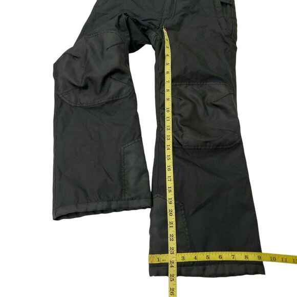 TSLA Snow Ski Pants Youth Medium 10/12 Black Insulated Ripstop Outdoor Travel - Picture 9 of 11